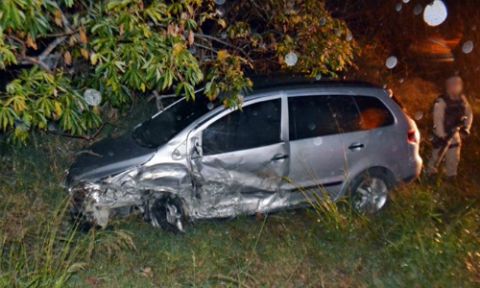 Ex-vereador tem carro roubado; assaltantes são presos após acidente