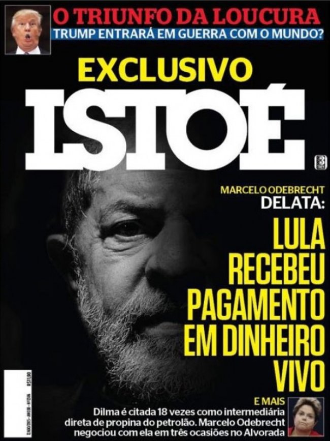Dinheiro vivo: em delação, Odebrecht diz que fez pagamentos milionários a Lula