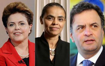 Vox Populi: Dilma 36%, Marina 27% e Aécio 15%;