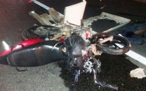 Motociclista morre ao bater de frente com caminhão na BR-116