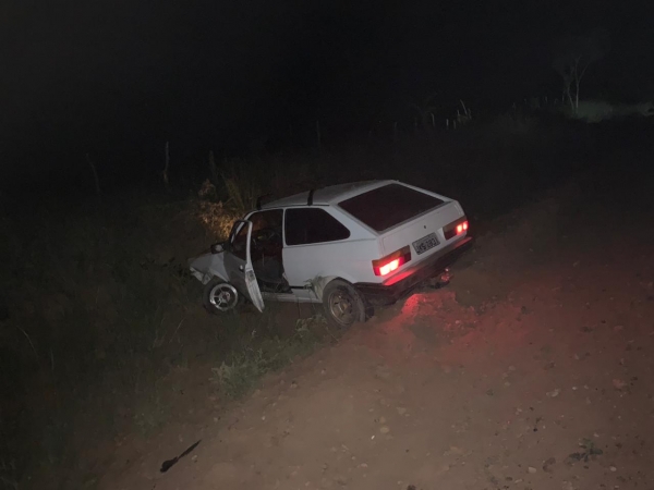 Colisão entre carro e moto nas proximidades de Piripá deixa homem gravemente ferido