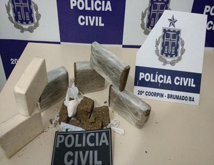 Brumado: Polícia Civil apreende mais de 500 mil reais em drogas
