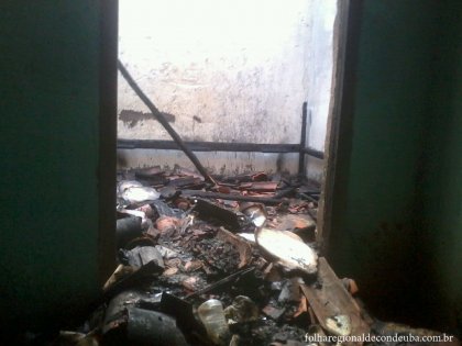 Condeúba: Raio atinge povoado de mandassaia e provoca incêndio e prejuízos