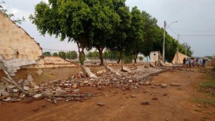 Malhada de Pedras: Chuva de granizo causa estragos e prejuízos na cidade