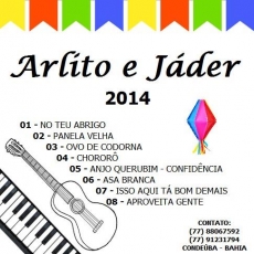 Artistas da Terra: Ouça e Baixe o CD Arlito &amp; Jáder - São João 2014