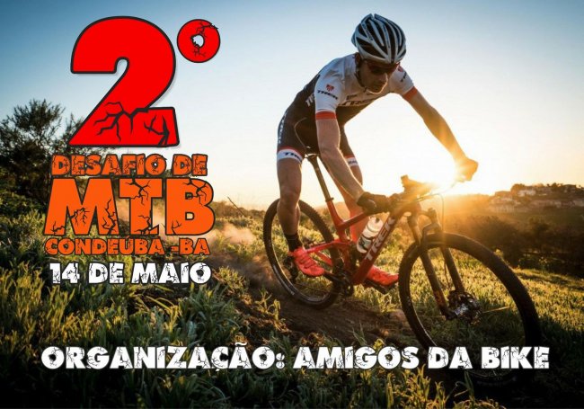 Condeúba: 2º Desafio de Mountain Bike acontecerá no aniversário da cidade