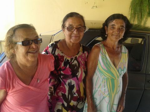 Condeúba-BA e Mirandópolis-SP. Três irmãs se encontraram após 67 anos