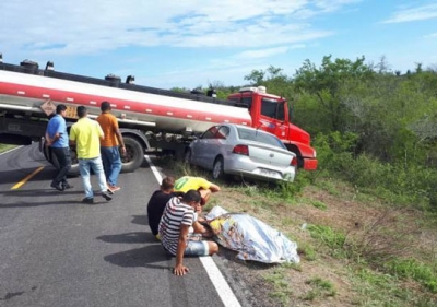 Acidente com vereadora baiana e quatro familiares deixa vítima fatal na rodovia BA-120