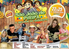 Especial Festas Juninas: Piripá já divulgou atrações do São João, Confira!